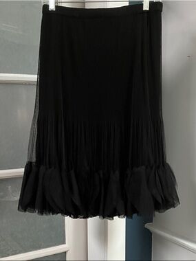 Black Tulle skirt